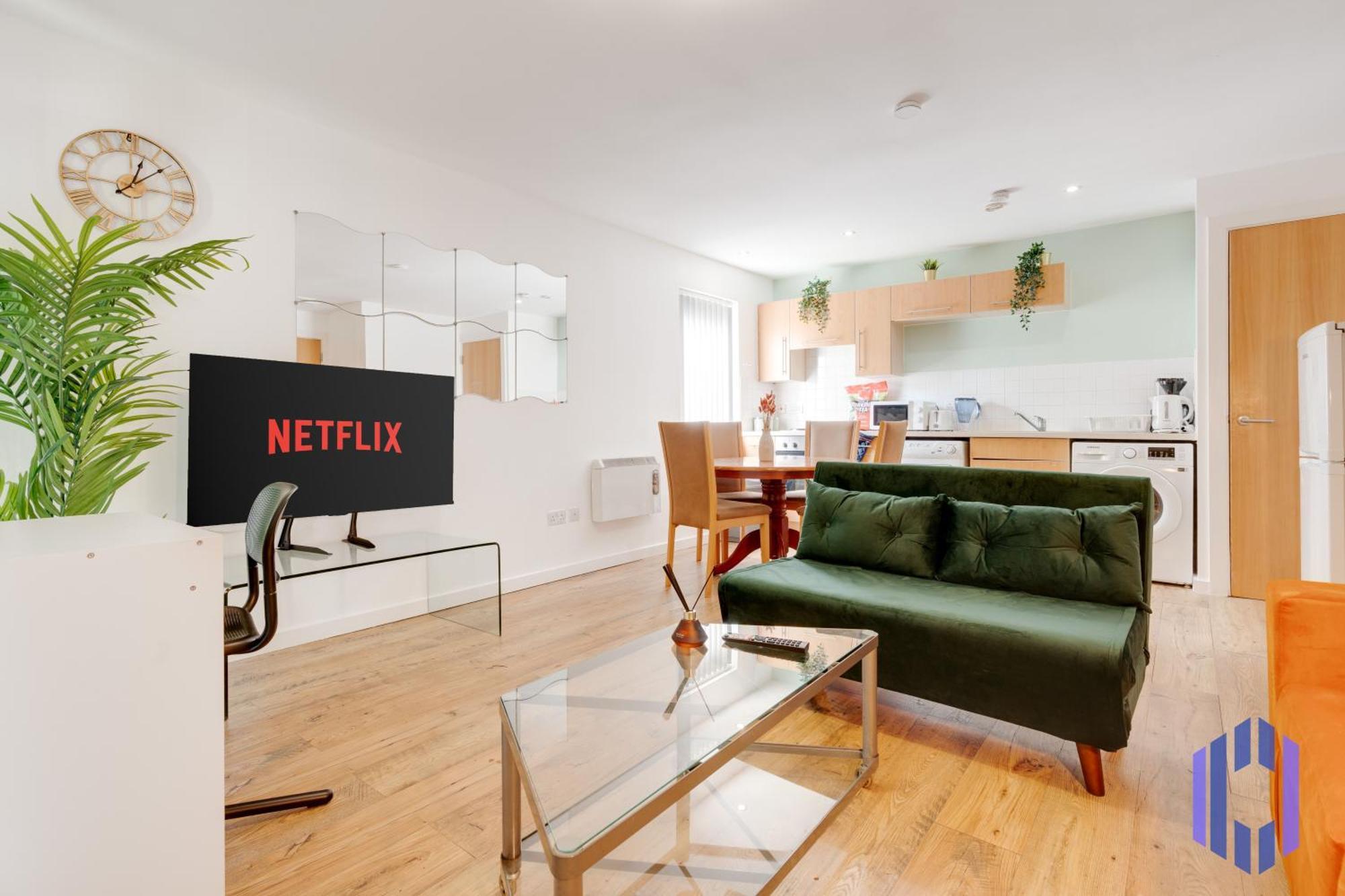 Apartmán Free Parking - Immaculate 1Bd Flat - Salford Quays Manchester Exteriér fotografie