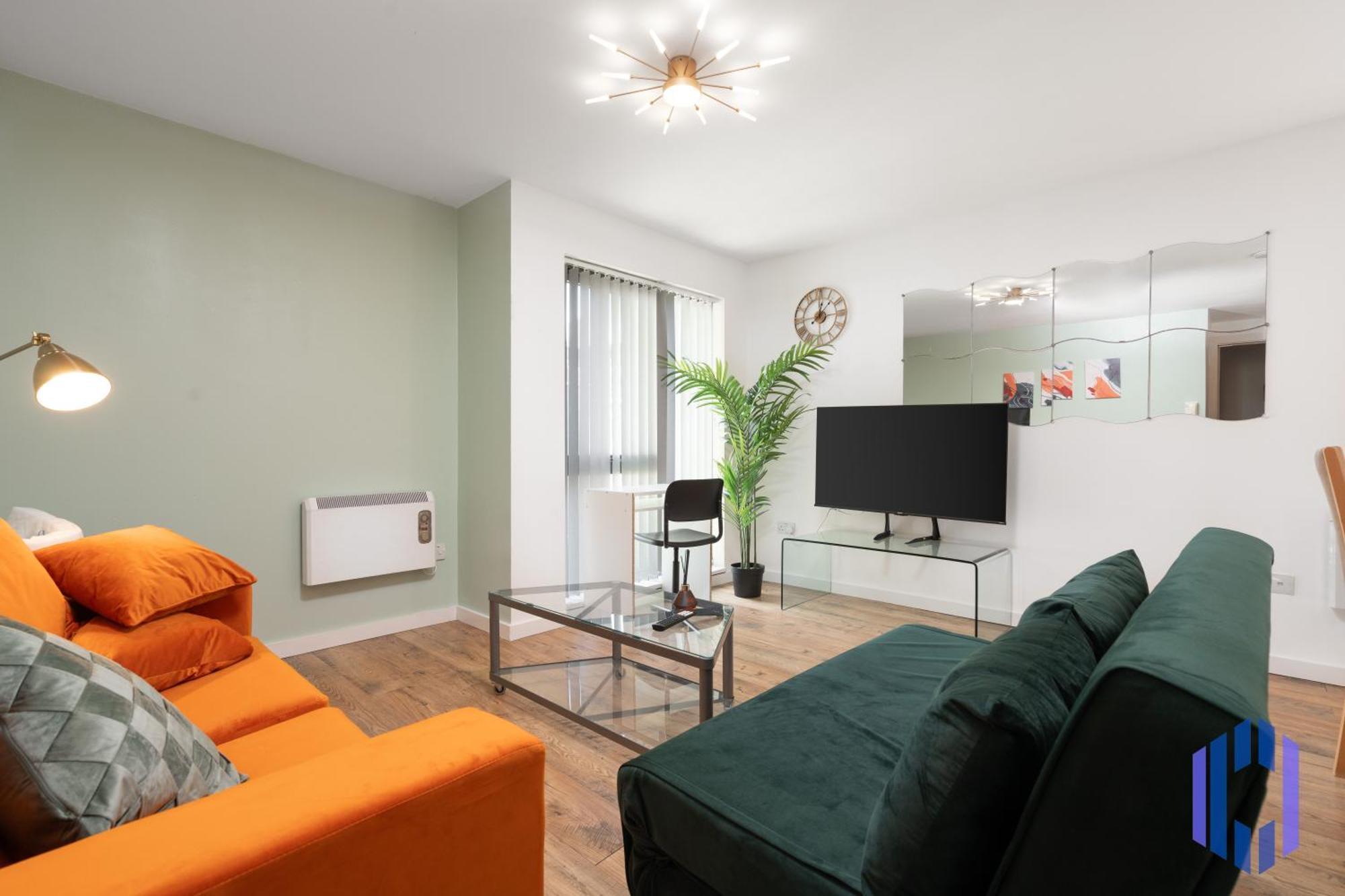 Apartmán Free Parking - Immaculate 1Bd Flat - Salford Quays Manchester Exteriér fotografie
